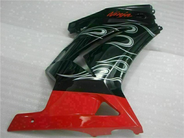 Loja Carenagem Moto Kawasaki EX250 08-12 - Preto Vermelho Ninja Loja Carenagem Moto Kawasaki EX250 08-12 - Preto Vermelho Ninja