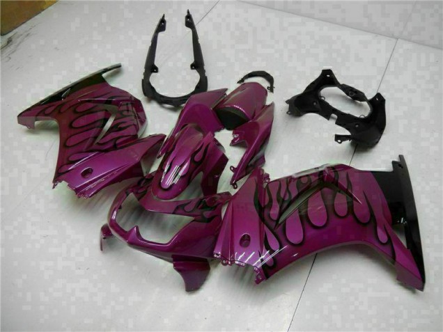 Loja Carenagem Moto Kawasaki EX250 08-12 - Roxo Loja Carenagem Moto Kawasaki EX250 08-12 - Roxo