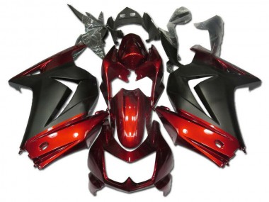 Loja Carenagem Moto Kawasaki EX250 08-12 - Vermelho Cinzento