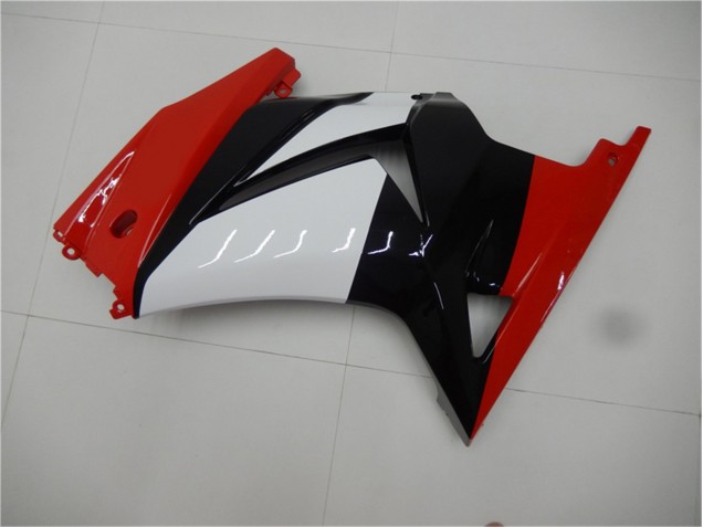 Loja Carenagem Moto Kawasaki EX250 08-12 - Vermelho Preto Branco Loja Carenagem Moto Kawasaki EX250 08-12 - Vermelho Preto Branco