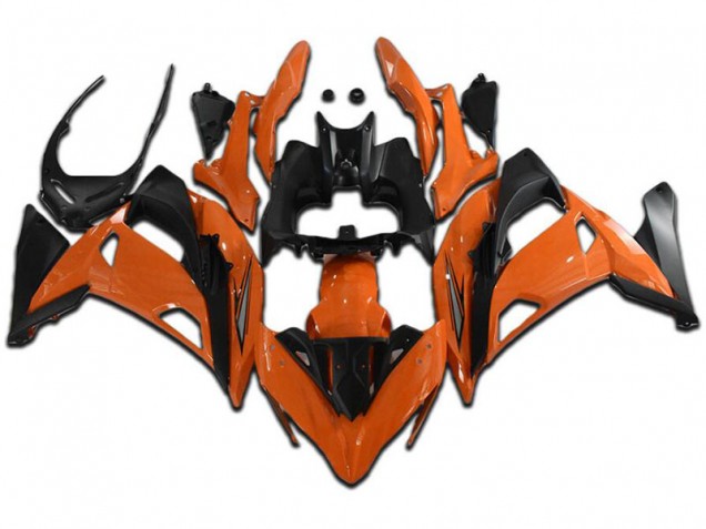 Loja Carenagem Moto Kawasaki EX400 18-23 - Laranja Preto Loja Carenagem Moto Kawasaki EX400 18-23 - Laranja Preto