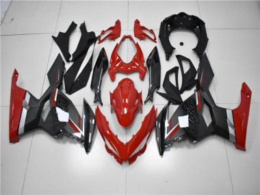 Loja Carenagem Moto Kawasaki EX650 06-08 - Vermelho Preto