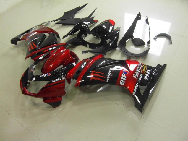Loja Carenagem Moto Kawasaki ZX 250R 08-12 - Doce Vermelho Monster Loja Carenagem Moto Kawasaki ZX 250R 08-12 - Doce Vermelho Monster