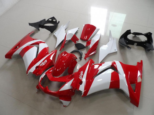 Loja Carenagem Moto Kawasaki ZX 250R 08-12 - Vermelho Branco Loja Carenagem Moto Kawasaki ZX 250R 08-12 - Vermelho Branco