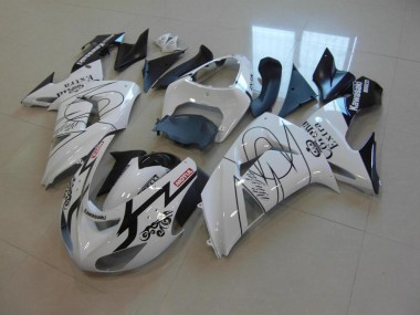 Loja Carenagem Moto Kawasaki ZX10R 06-07 - Branco Corona
