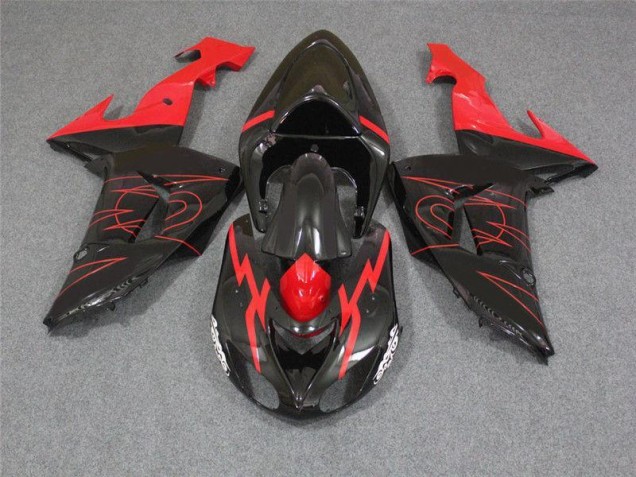 Loja Carenagem Moto Kawasaki ZX10R 06-07 - Preto Vermelho Loja Carenagem Moto Kawasaki ZX10R 06-07 - Preto Vermelho