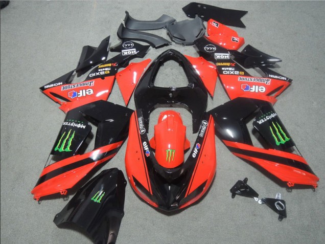 Loja Carenagem Moto Kawasaki ZX10R 06-07 - Preto Vermelho Touch4 Monster Loja Carenagem Moto Kawasaki ZX10R 06-07 - Preto Vermelho Touch4 Monster