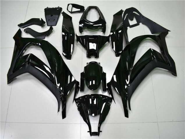 Loja Carenagem Moto Kawasaki ZX10R 11-15 - Preto Brilhante