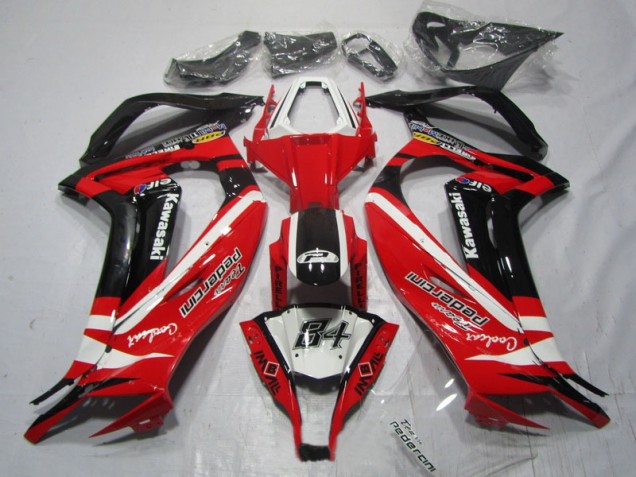 Loja Carenagem Moto Kawasaki ZX10R 11-15 - Preto Vermelho 84