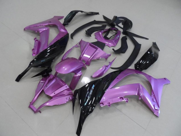 Loja Carenagem Moto Kawasaki ZX10R 11-15 - Rosa & Preto Loja Carenagem Moto Kawasaki ZX10R 11-15 - Rosa & Preto