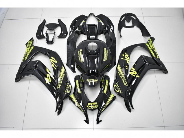 Loja Carenagem Moto Kawasaki ZX10R 16-19 - Preto Amarelo Corrida Ninja Loja Carenagem Moto Kawasaki ZX10R 16-19 - Preto Amarelo Corrida Ninja