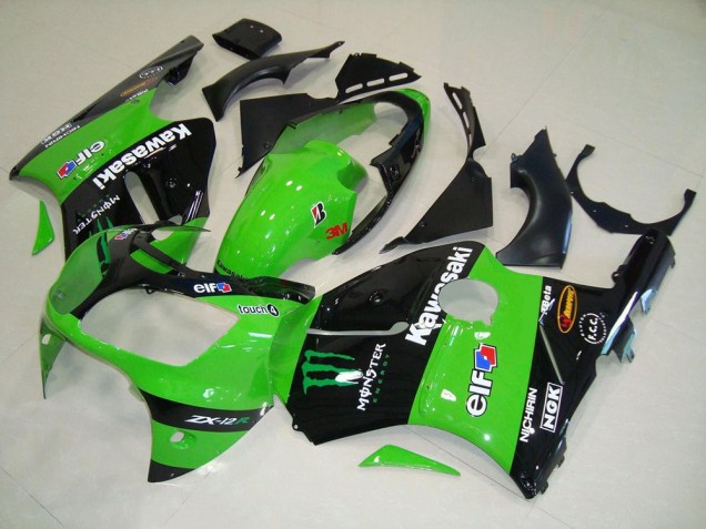Loja Carenagem Moto Kawasaki ZX12R 00-01 - Verde Monster Loja Carenagem Moto Kawasaki ZX12R 00-01 - Verde Monster