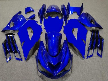 Loja Carenagem Moto Kawasaki ZX14R ZZR 1400 12-21 - Azul Preto