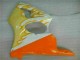 Loja Carenagem Moto Kawasaki ZX6R 00-02 - Branco Amarelo Chama Loja Carenagem Moto Kawasaki ZX6R 00-02 - Branco Amarelo Chama
