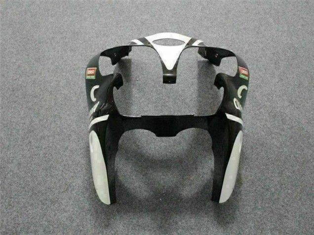 Loja Carenagem Moto Kawasaki ZX6R 00-02 - Preto Branco Eurobet Loja Carenagem Moto Kawasaki ZX6R 00-02 - Preto Branco Eurobet
