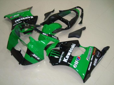 Loja Carenagem Moto Kawasaki ZX6R 00-02 - Verde Monster