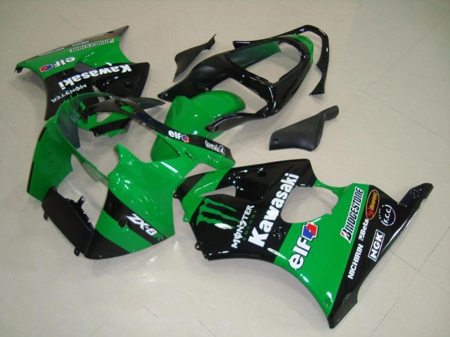 Loja Carenagem Moto Kawasaki ZX6R 00-02 - Verde Monster Loja Carenagem Moto Kawasaki ZX6R 00-02 - Verde Monster