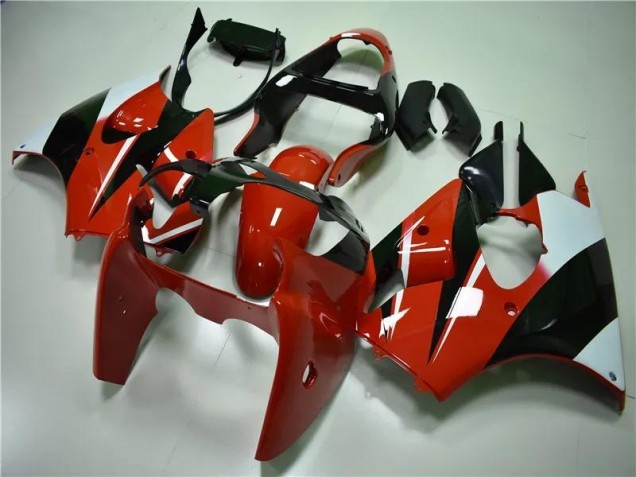 Loja Carenagem Moto Kawasaki ZX6R 00-02 - Vermelho Preto Branco Loja Carenagem Moto Kawasaki ZX6R 00-02 - Vermelho Preto Branco