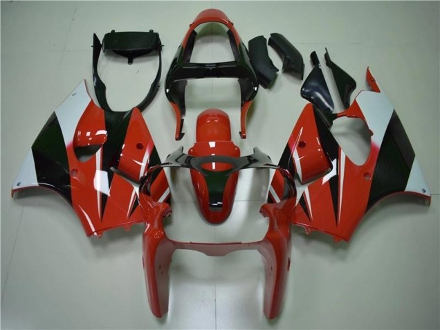Loja Carenagem Moto Kawasaki ZX6R 00-02 - Vermelho Preto Branco Loja Carenagem Moto Kawasaki ZX6R 00-02 - Vermelho Preto Branco