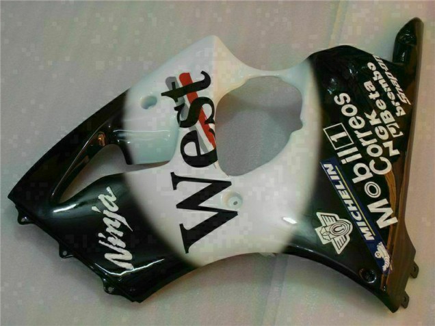 Loja Carenagem Moto Kawasaki ZX6R 03-04 - Preto West Ninja Loja Carenagem Moto Kawasaki ZX6R 03-04 - Preto West Ninja