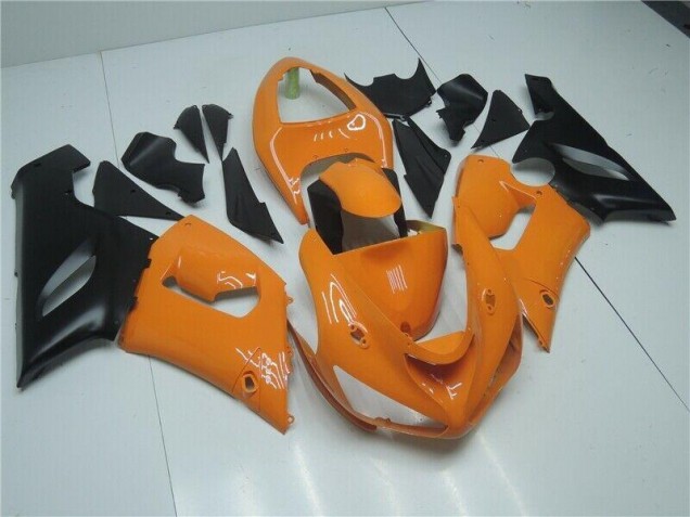 Loja Carenagem Moto Kawasaki ZX6R 05-06 - Laranja Preto Loja Carenagem Moto Kawasaki ZX6R 05-06 - Laranja Preto
