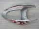 Loja Carenagem Moto Kawasaki ZX6R 05-06 - Prata Vermelho Chamas