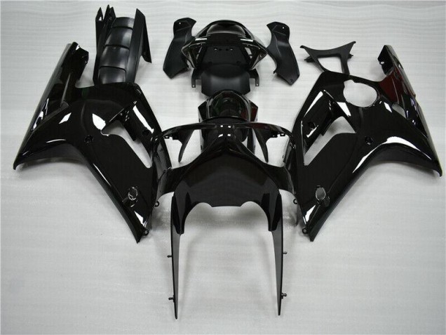 Loja Carenagem Moto Kawasaki ZX6R 05-06 - Preto Brilhante Loja Carenagem Moto Kawasaki ZX6R 05-06 - Preto Brilhante