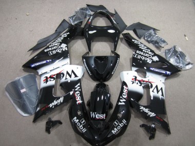 Loja Carenagem Moto Kawasaki ZX6R 05-06 - Preto West Mobil Ninja 636