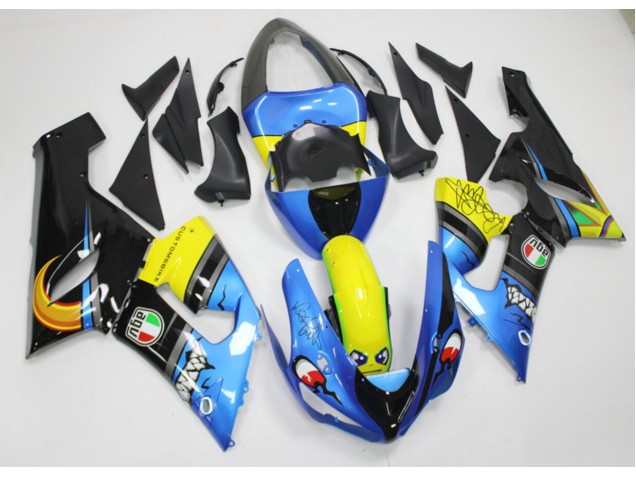 Loja Carenagem Moto Kawasaki ZX6R 05-06 - Tubarão Loja Carenagem Moto Kawasaki ZX6R 05-06 - Tubarão