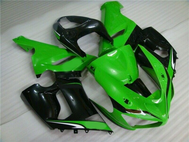 Loja Carenagem Moto Kawasaki ZX6R 05-06 - Verde Branco Preto Loja Carenagem Moto Kawasaki ZX6R 05-06 - Verde Branco Preto