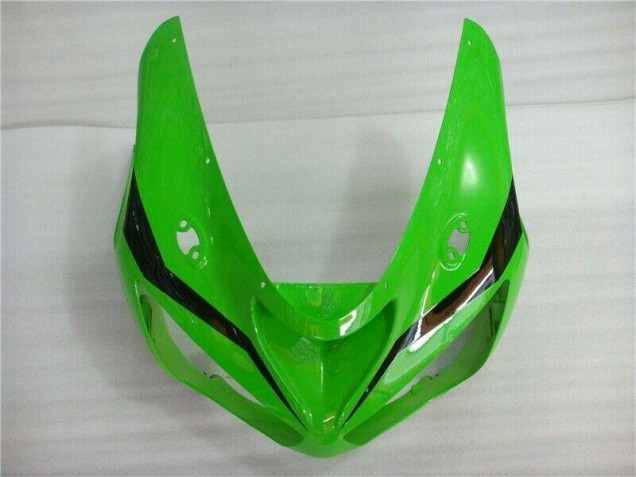 Loja Carenagem Moto Kawasaki ZX6R 05-06 - Verde Branco Preto Loja Carenagem Moto Kawasaki ZX6R 05-06 - Verde Branco Preto