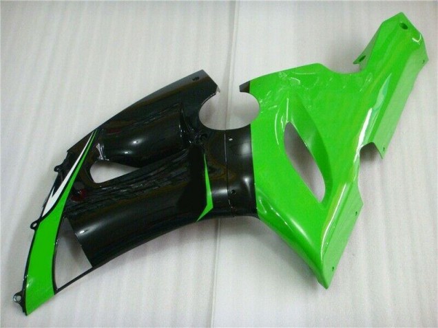 Loja Carenagem Moto Kawasaki ZX6R 05-06 - Verde Branco Preto Loja Carenagem Moto Kawasaki ZX6R 05-06 - Verde Branco Preto