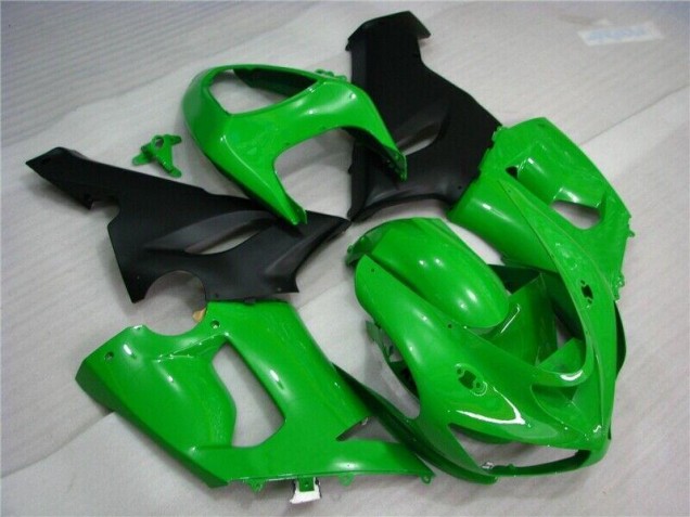 Loja Carenagem Moto Kawasaki ZX6R 05-06 - Verde Preto Fosco Loja Carenagem Moto Kawasaki ZX6R 05-06 - Verde Preto Fosco