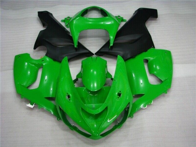 Loja Carenagem Moto Kawasaki ZX6R 05-06 - Verde Preto Fosco Loja Carenagem Moto Kawasaki ZX6R 05-06 - Verde Preto Fosco