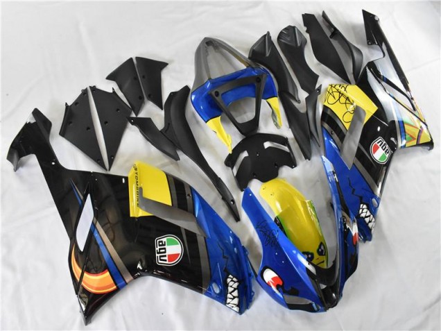 Loja Carenagem Moto Kawasaki ZX6R 07-08 - Azul Tubarão Loja Carenagem Moto Kawasaki ZX6R 07-08 - Azul Tubarão
