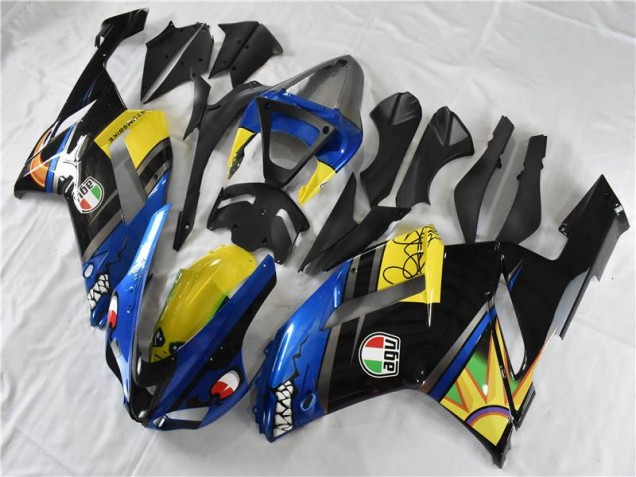 Loja Carenagem Moto Kawasaki ZX6R 07-08 - Azul Tubarão Loja Carenagem Moto Kawasaki ZX6R 07-08 - Azul Tubarão