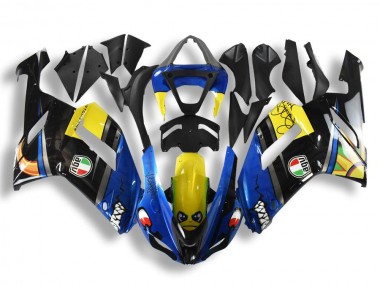 Loja Carenagem Moto Kawasaki ZX6R 07-08 - Azul Tubarão