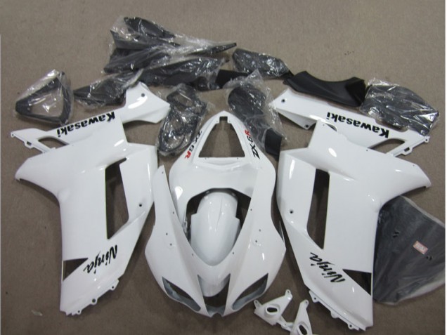 Loja Carenagem Moto Kawasaki ZX6R 07-08 - Branco Loja Carenagem Moto Kawasaki ZX6R 07-08 - Branco