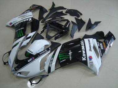 Loja Carenagem Moto Kawasaki ZX6R 07-08 - Branco Monster