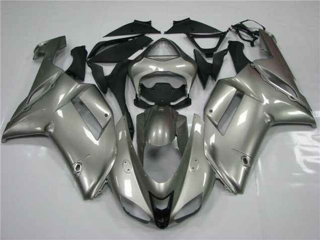 Loja Carenagem Moto Kawasaki ZX6R 07-08 - Cinzento Loja Carenagem Moto Kawasaki ZX6R 07-08 - Cinzento