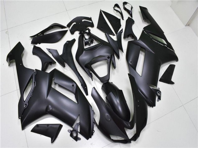 Loja Carenagem Moto Kawasaki ZX6R 07-08 - Preto Fosco Loja Carenagem Moto Kawasaki ZX6R 07-08 - Preto Fosco