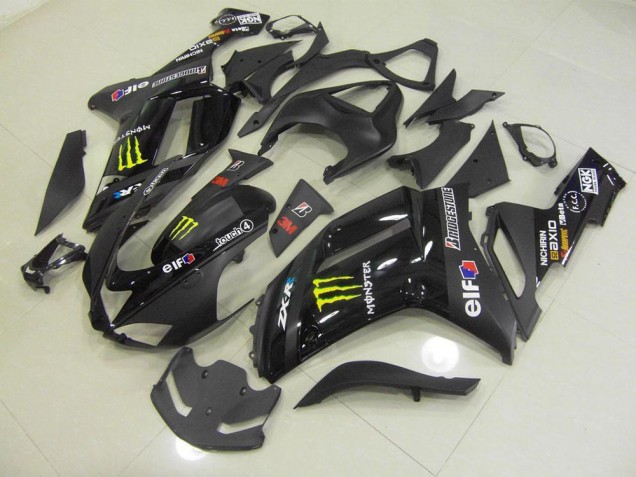 Loja Carenagem Moto Kawasaki ZX6R 07-08 - Preto Monster Loja Carenagem Moto Kawasaki ZX6R 07-08 - Preto Monster