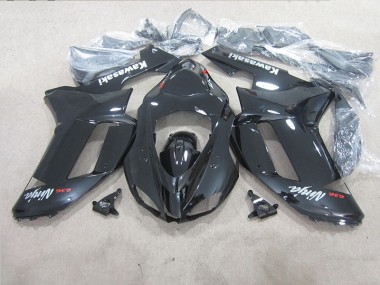 Loja Carenagem Moto Kawasaki ZX6R 07-08 - Preto Ninja 636