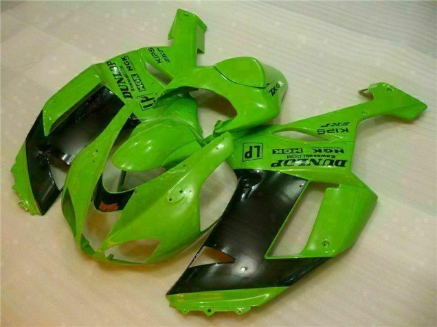Loja Carenagem Moto Kawasaki ZX6R 07-08 - Verde Preto Dunlop Loja Carenagem Moto Kawasaki ZX6R 07-08 - Verde Preto Dunlop