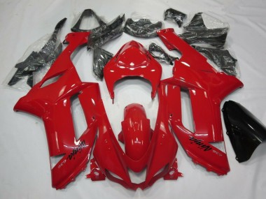 Loja Carenagem Moto Kawasaki ZX6R 07-08 - Vermelho