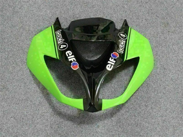 Loja Carenagem Moto Kawasaki ZX6R 09-12 - Preto Verde 3M Touch4 Loja Carenagem Moto Kawasaki ZX6R 09-12 - Preto Verde 3M Touch4