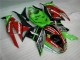 Loja Carenagem Moto Kawasaki ZX6R 09-12 - Preto Vermelho Verde Motocard Loja Carenagem Moto Kawasaki ZX6R 09-12 - Preto Vermelho Verde Motocard