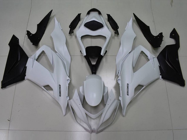 Loja Carenagem Moto Kawasaki ZX6R 13-18 - Branco Preto 636 Loja Carenagem Moto Kawasaki ZX6R 13-18 - Branco Preto 636