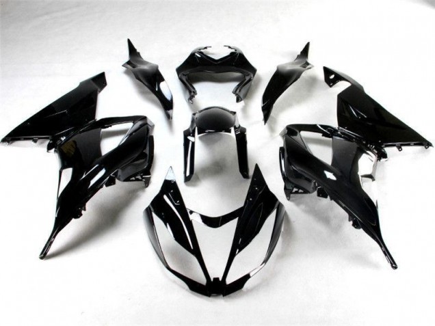 Loja Carenagem Moto Kawasaki ZX6R 13-18 - Preto Brilhante Loja Carenagem Moto Kawasaki ZX6R 13-18 - Preto Brilhante