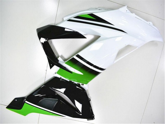Loja Carenagem Moto Kawasaki ZX6R 13-18 - Verde Branco Preto Loja Carenagem Moto Kawasaki ZX6R 13-18 - Verde Branco Preto